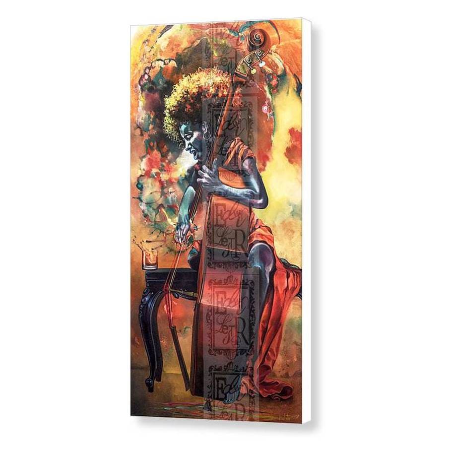 2 of 4: Walk the Line by Edwin Lester (Giclee on Canvas)