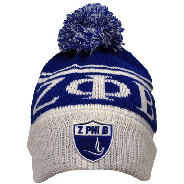 Zeta‎ Phi Beta Beanie Black Women design with Blue and Silver Logo Zeta Phi Beta: Finer Woman by Dion J. Pollard – The Black  main image 4