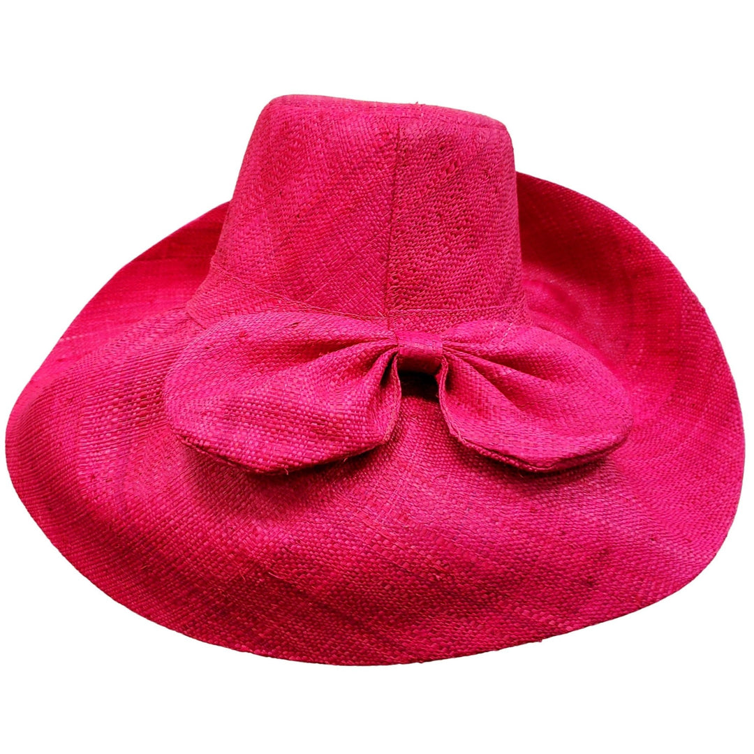Zo: Raffia Hat-Hats-The Raffia Boutique-59cm-Raffia-The Black Art Depot