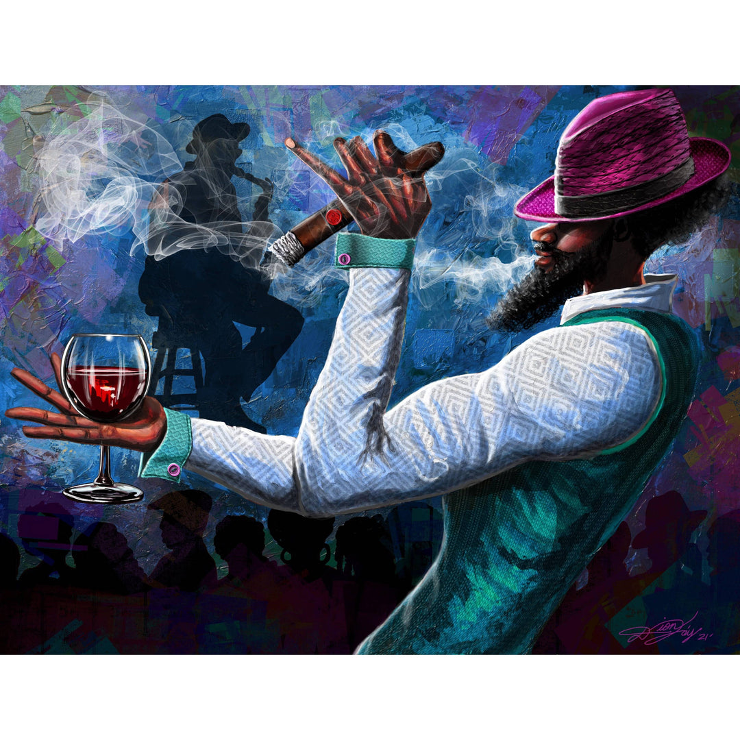 New Art Discussions: Dion J. Pollard on Cigar Life-The Black Art Depot