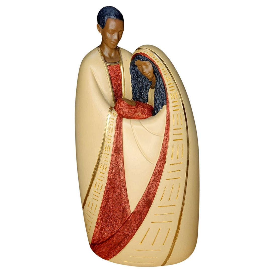 African American Nativity in Cream Figurine