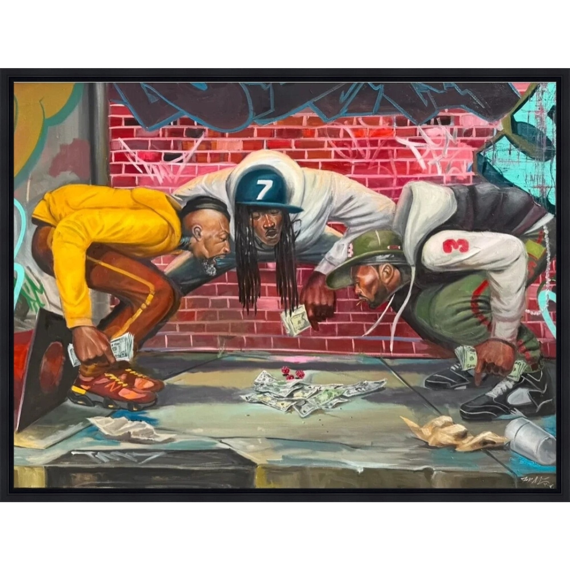 Piano Man II by Justin Bua – The Black Art Depot