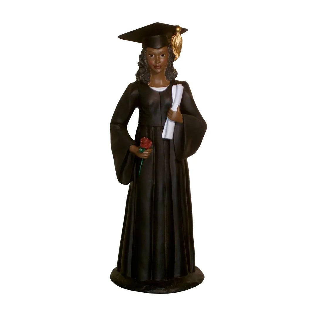 African American Female Graduate Figurine by Positive Image Gifts