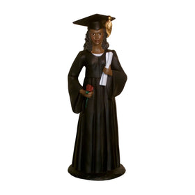 African American Female Graduate Figurine by Positive Image Gifts