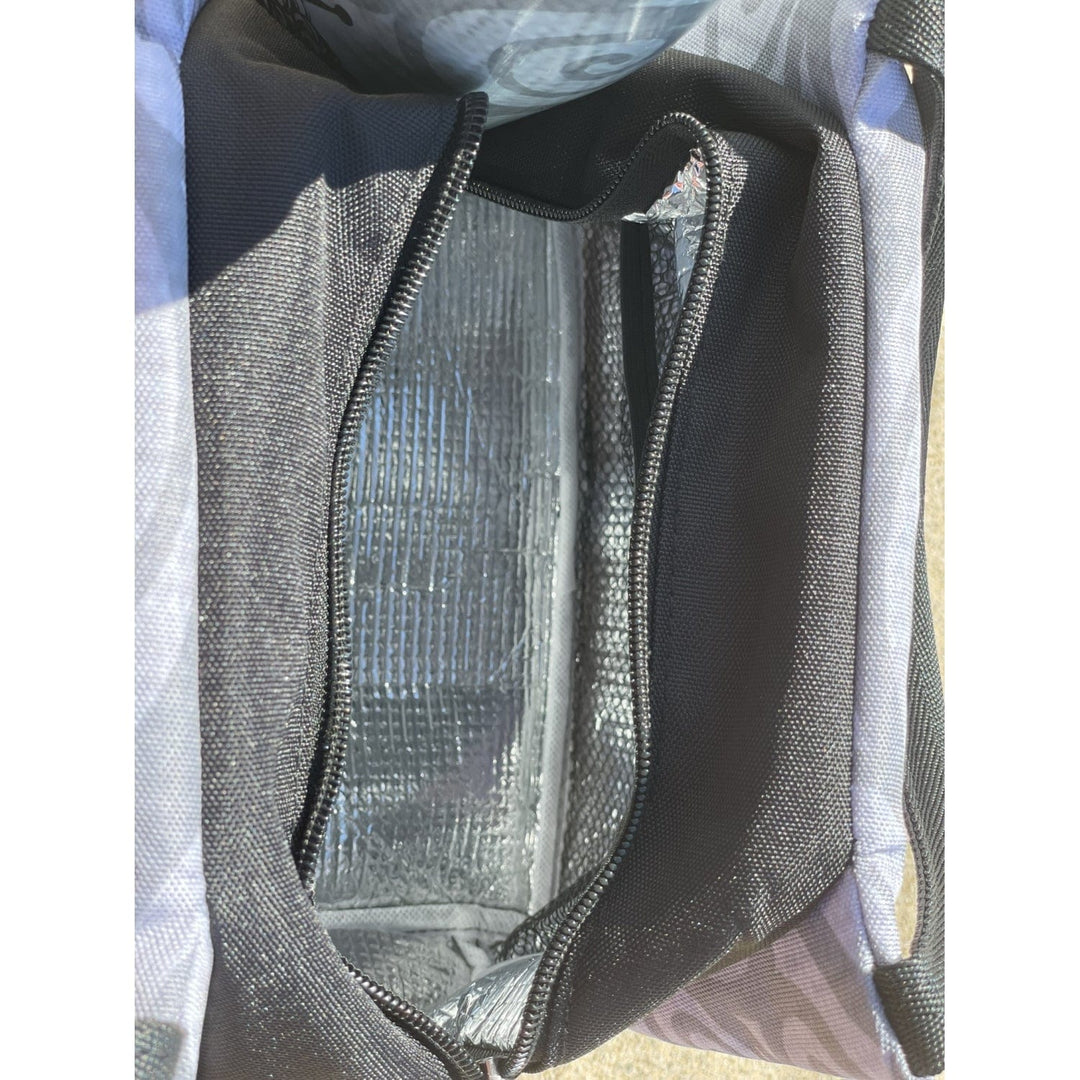 Sylvia "GBaby" Cohen's I Am Fierce lunch bag with profile of confident woman (Lifestyle 3)