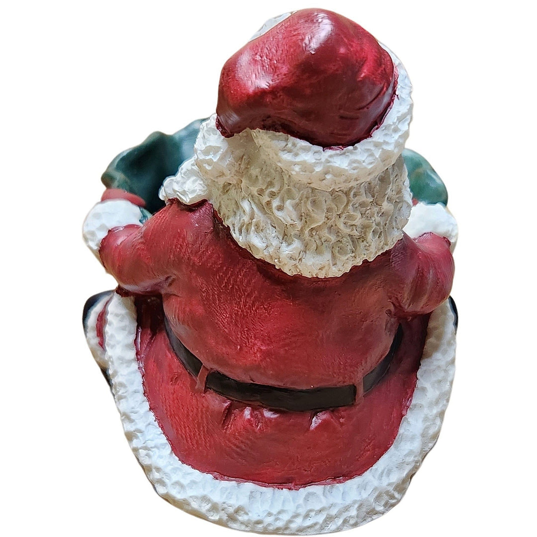 African American Santa Claus Candy Tray (Small)