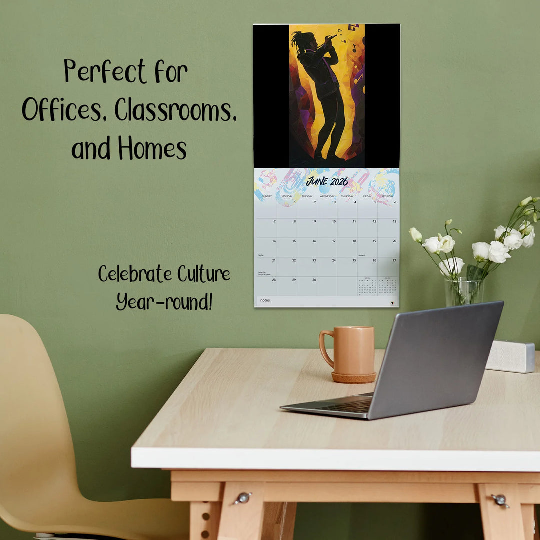 All That Jazz: Art of Carl M. Crawford 2026 Wall Calendar (Lifestyle)