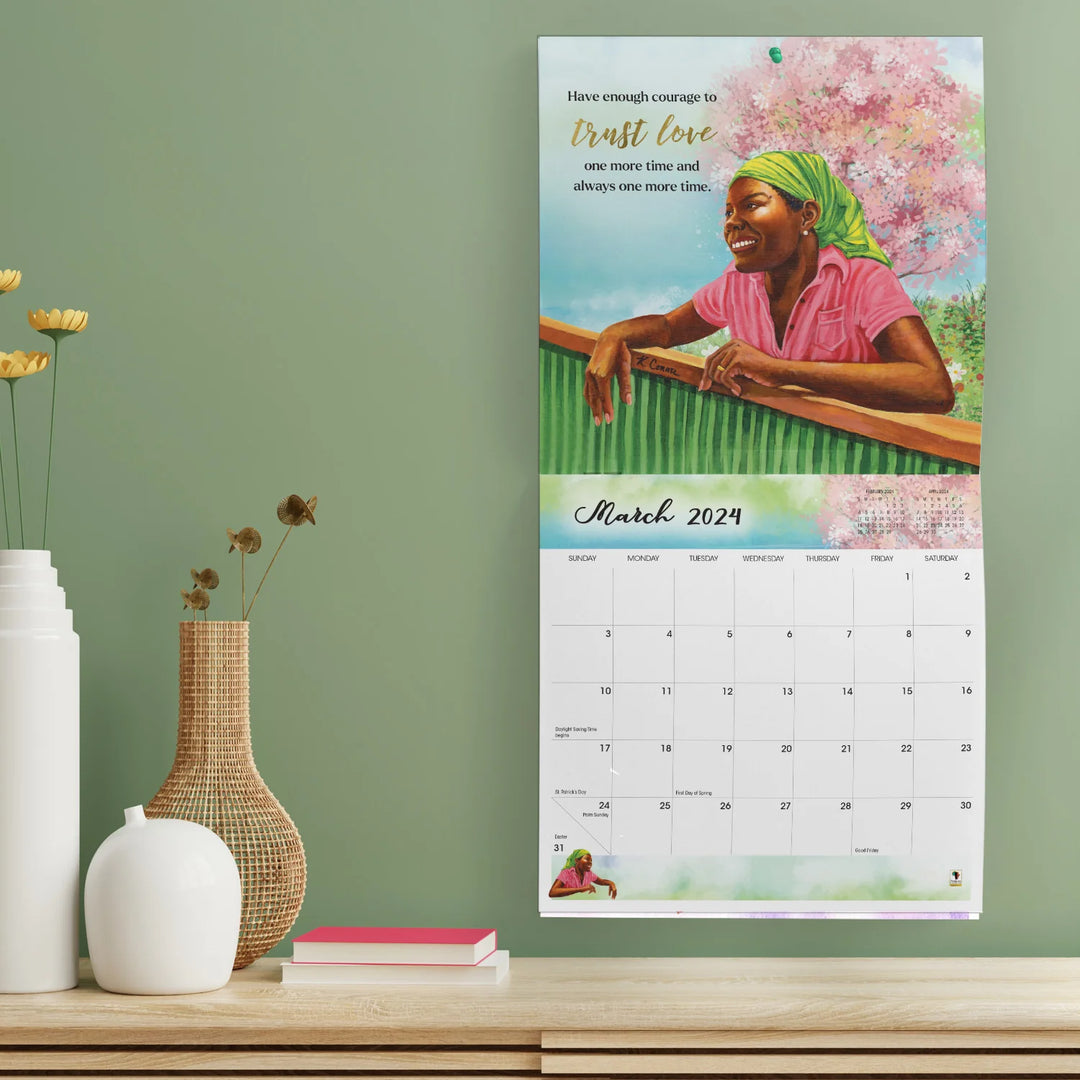 And Still I Rise by Keith Conner: 2024 Maya Angelou Wall Calendar (Lifestyle)