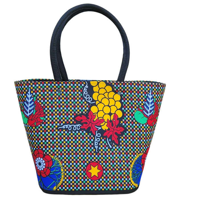 Aretha: Authentic African Malagasy Tote Bag