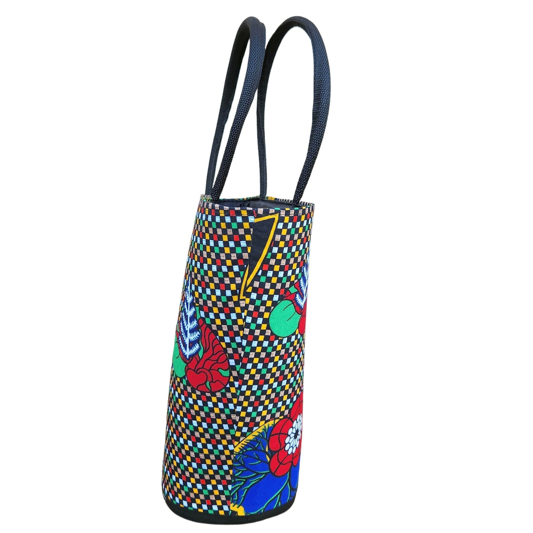 Aretha: Authentic African Malagasy Tote Bag