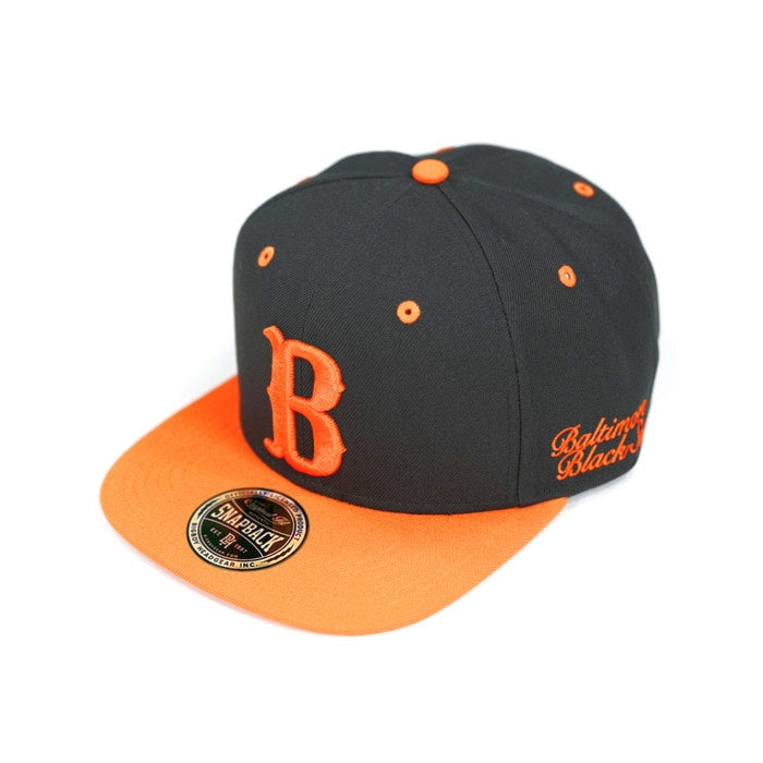 Baltimore Black Sox Classic Snapback Baseball Cap by Big Boy Headgear