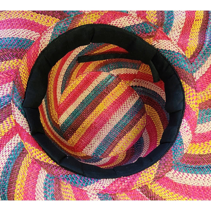Baron: Authentic Hand Woven Madagascar Big Brim Raffia Sun Hat