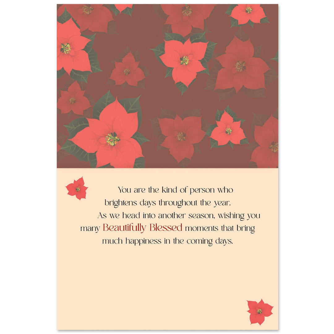 Beautifully Blessed: African American Christmas Card Box Set (Inside)