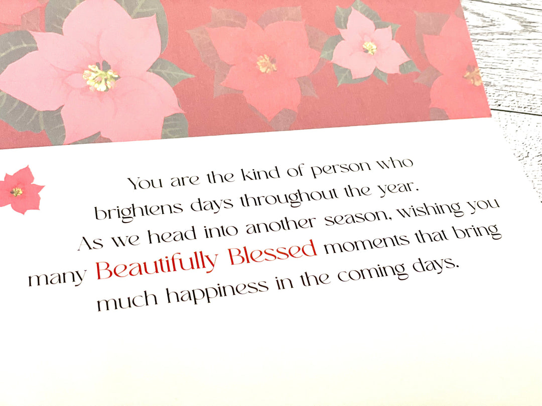 Beautifully Blessed: African American Christmas Card Box Set (Inside)