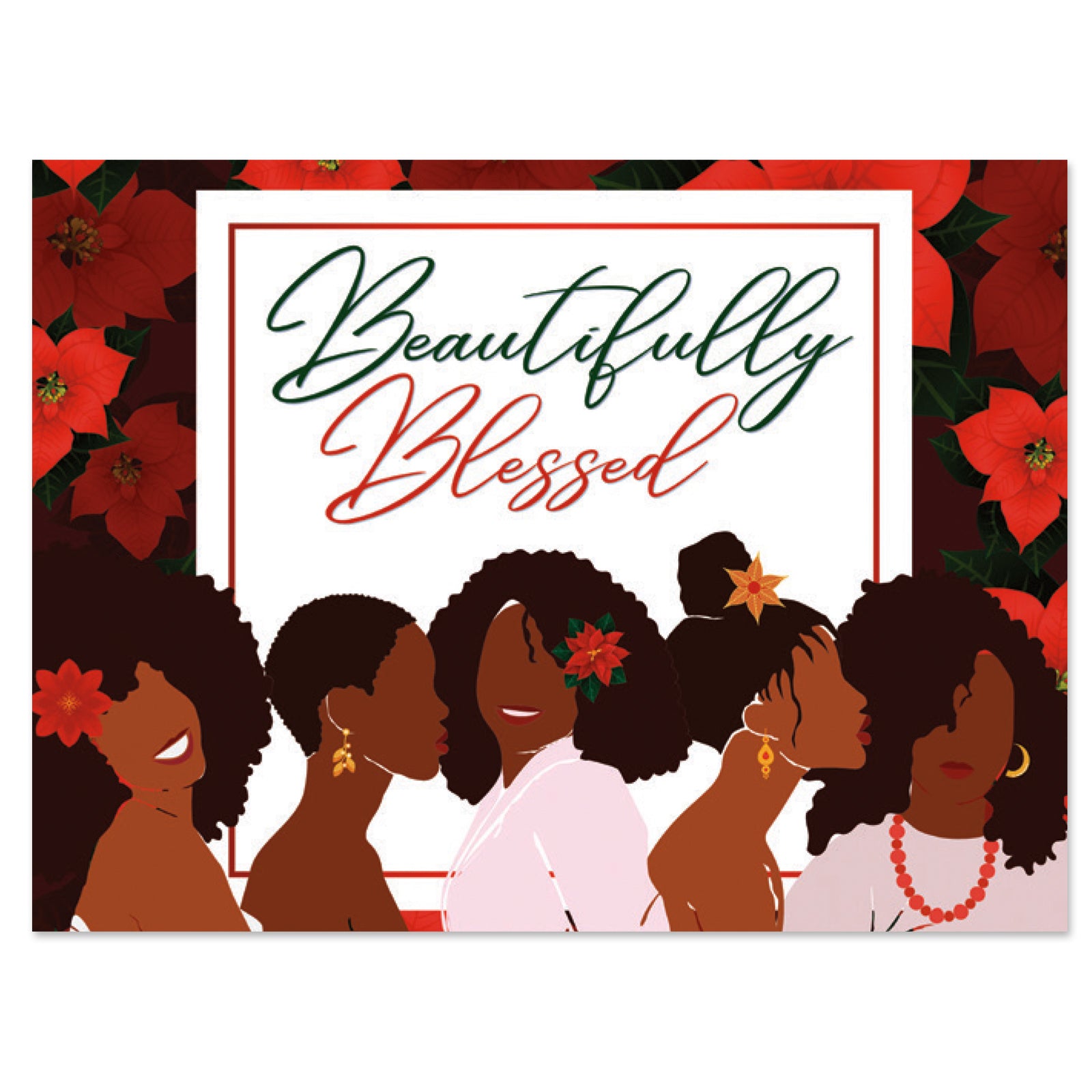 1 of 5: Beautifully Blessed: African American Christmas Card Box Set