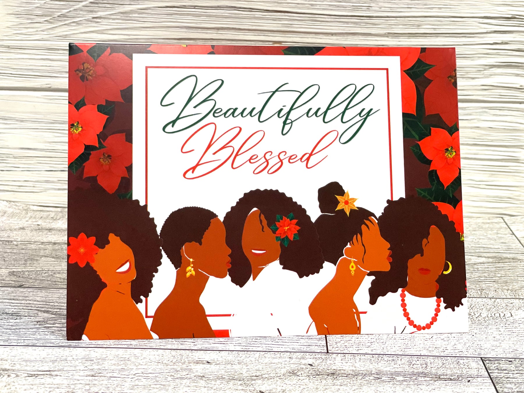 2 of 5: Beautifully Blessed: African American Christmas Card Box Set