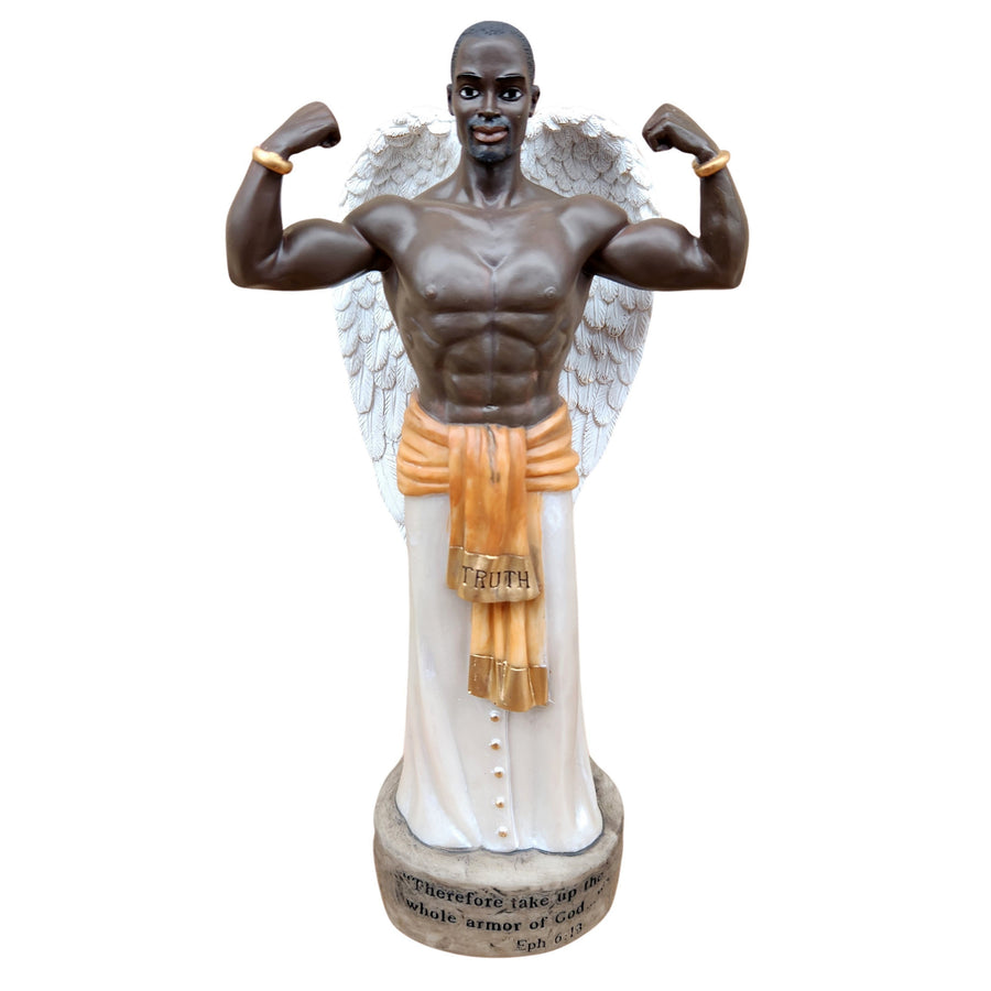 Belt of Truth African American Angelic Figurine: Armor of the Lord Series