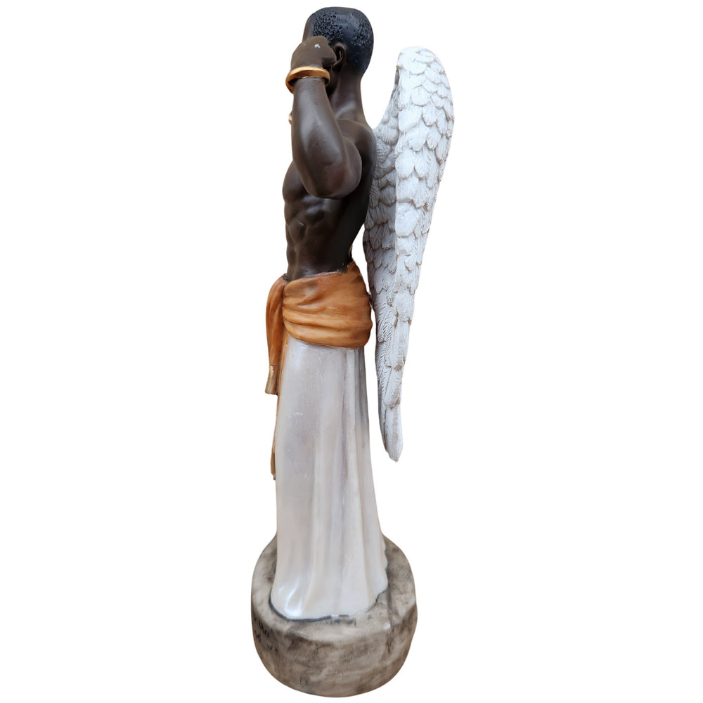 Belt of Truth African American Angelic Figurine: Armor of the Lord Series (Side)