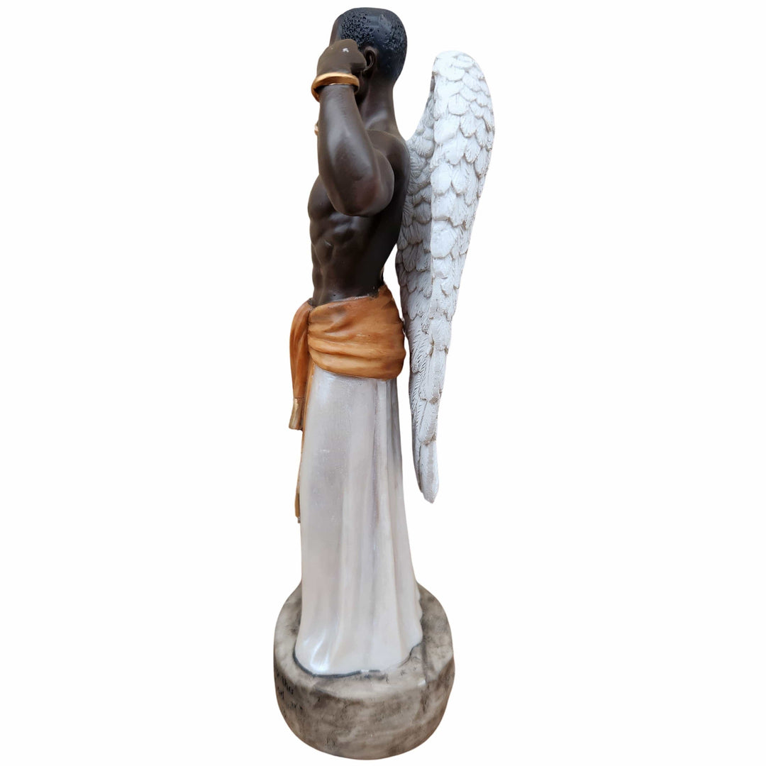 Belt of Truth African American Angelic Figurine: Armor of the Lord Series (Side)