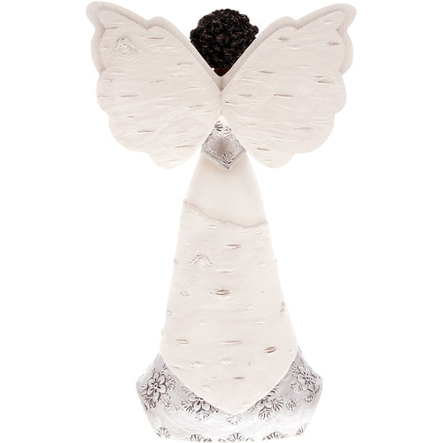 Best Things in Life: African American Angel Figurine by Pavilion Gifts (Ebony Elements Collection) (Rear View)