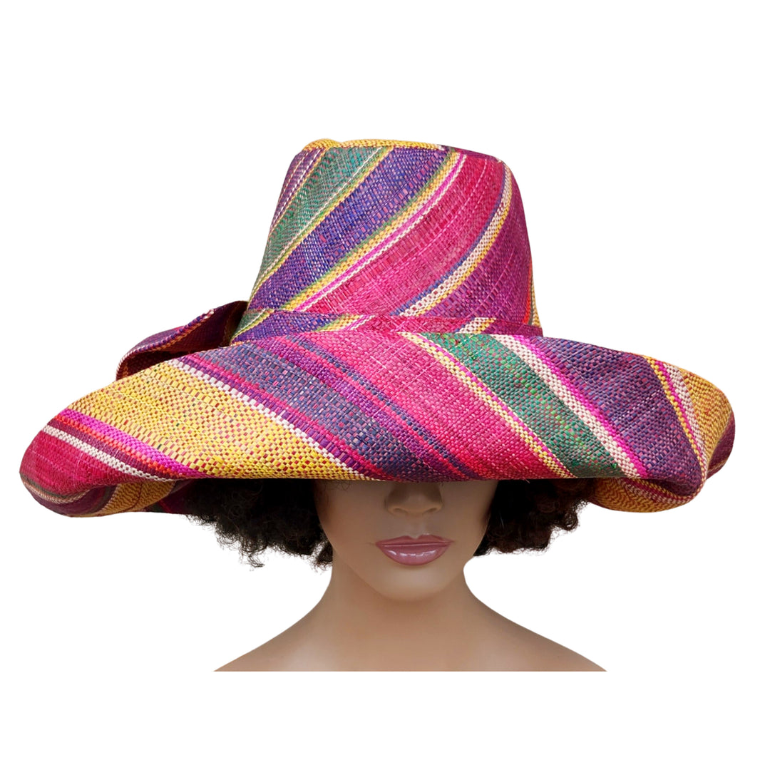 Bhekisisa: Madagsacar Big Brim Raffia Sun Hat (Mannequin)
