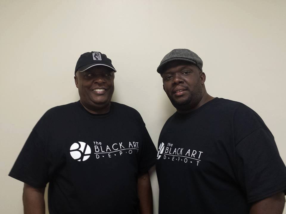 Roy and Marcus, Founders of The Black Art Depot