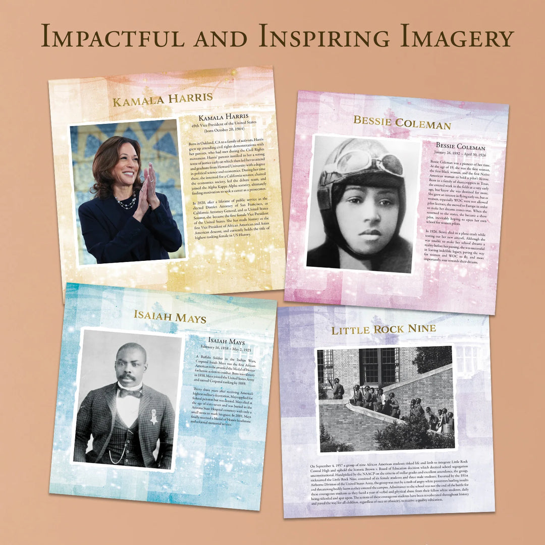 From Slavery to the White House: 2026 Black History Wall Calendar (Inside Artwork 2)