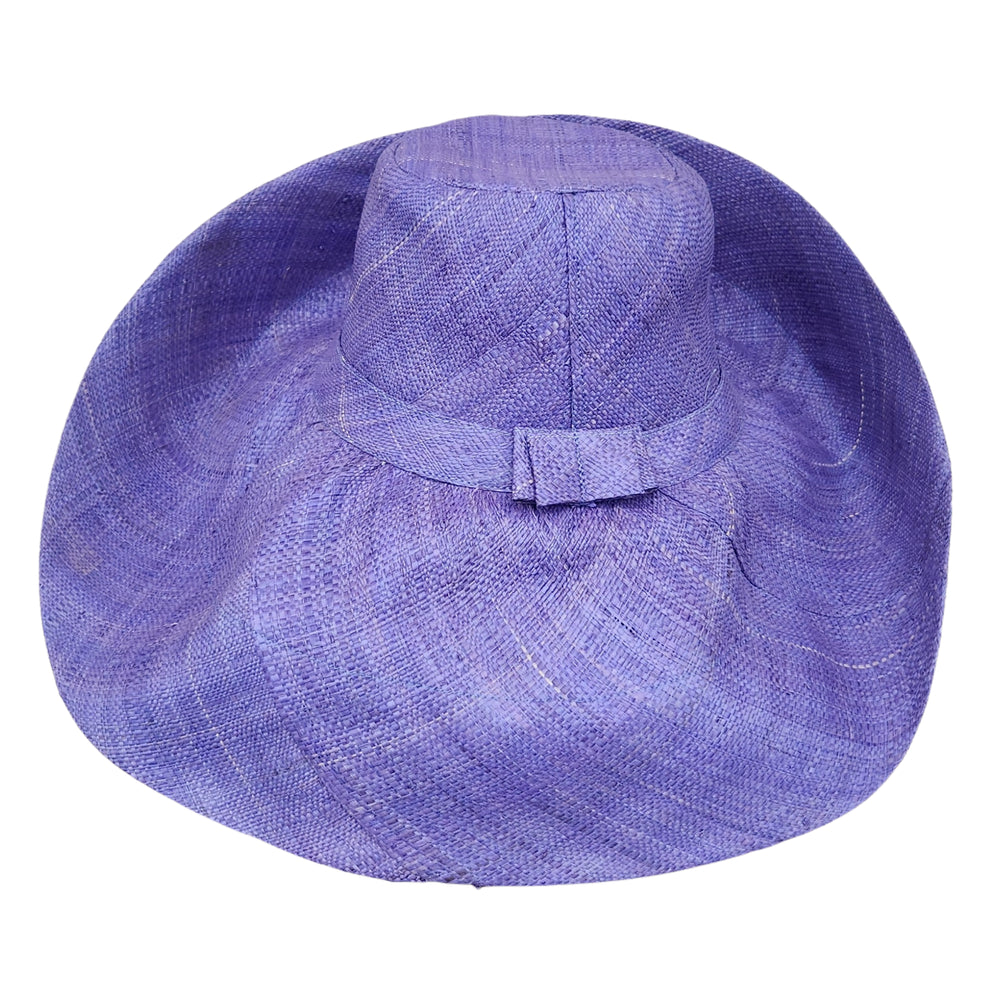 Bonginkosi: Madagsacar Big Brim Raffia Sun Hat (Rear)