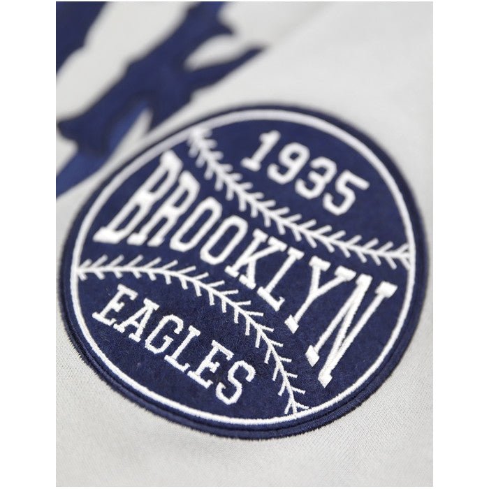 Brooklyn Eagles Heritage Negro League Baseball Jersey - Brooklyn Eagles logo from 1935 on a sports jersey. (Sleeve Detail)