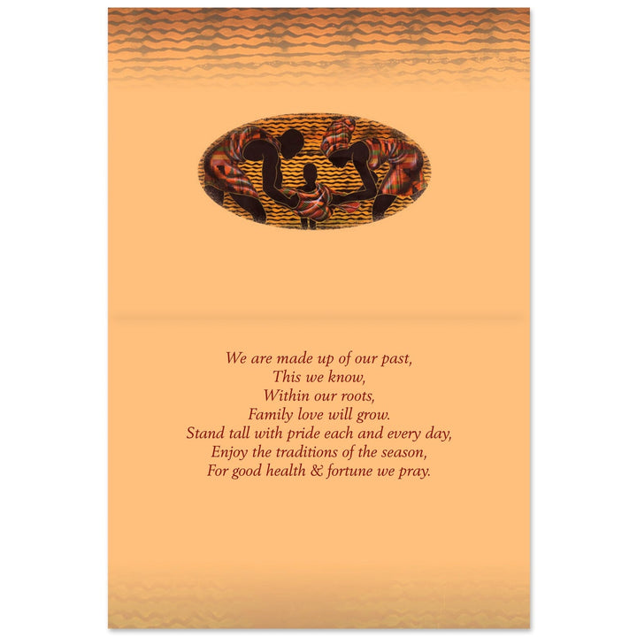Celebrating Our Roots: African American Christmas Card Box Set (Inside)