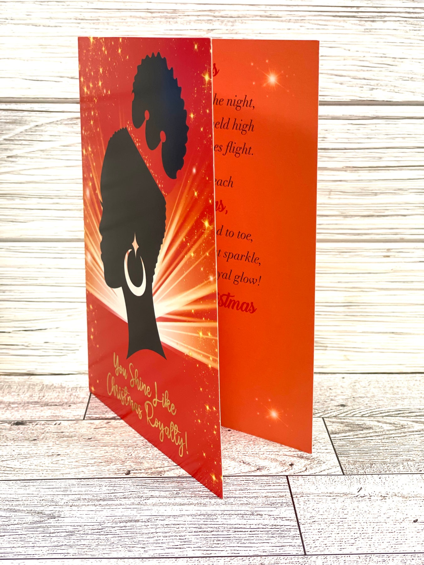 6 of 7: Christmas Royalty: African American Christmas Card Box Set
