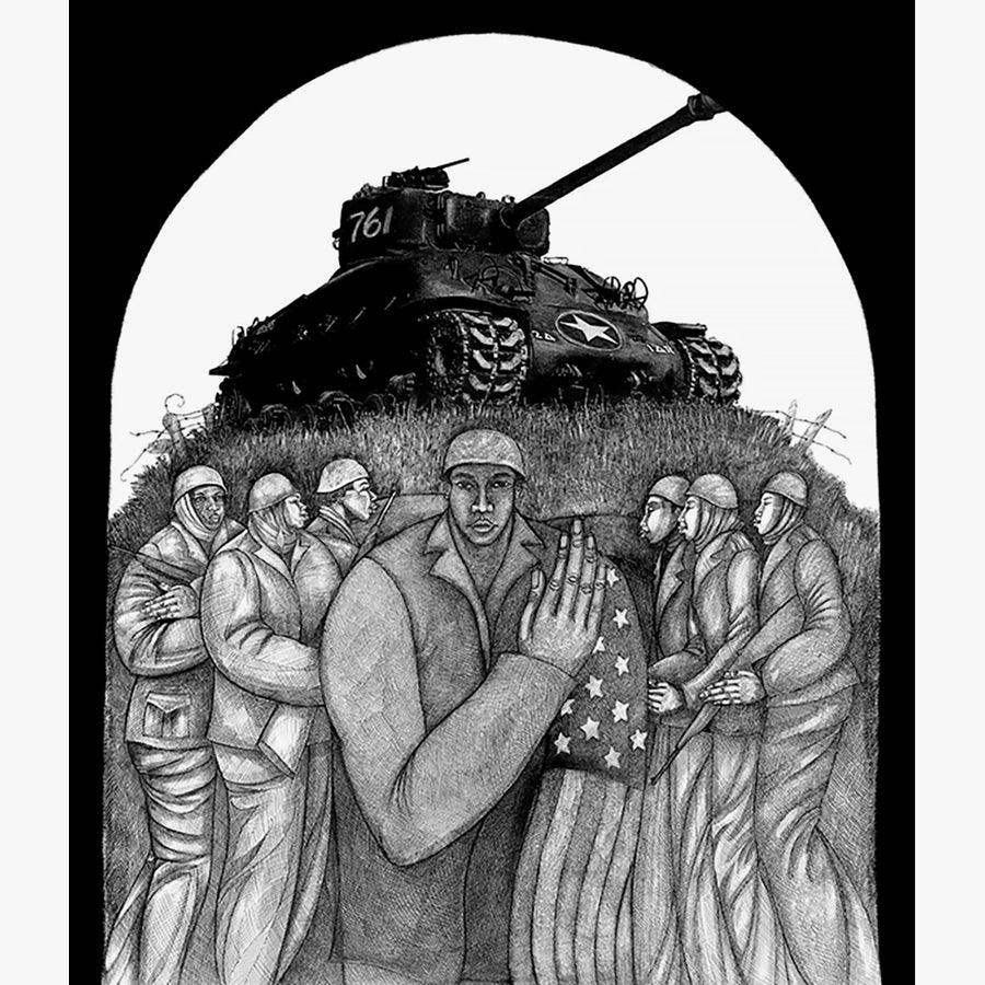 Come Out Fighting: A Tribute to the 761st Tank Battalion by Charles Bibbs