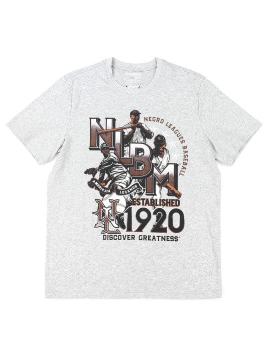 Discover Greatness: Negro Leagues Baseball Commemorative Short Sleeve T-Shirt (Front)