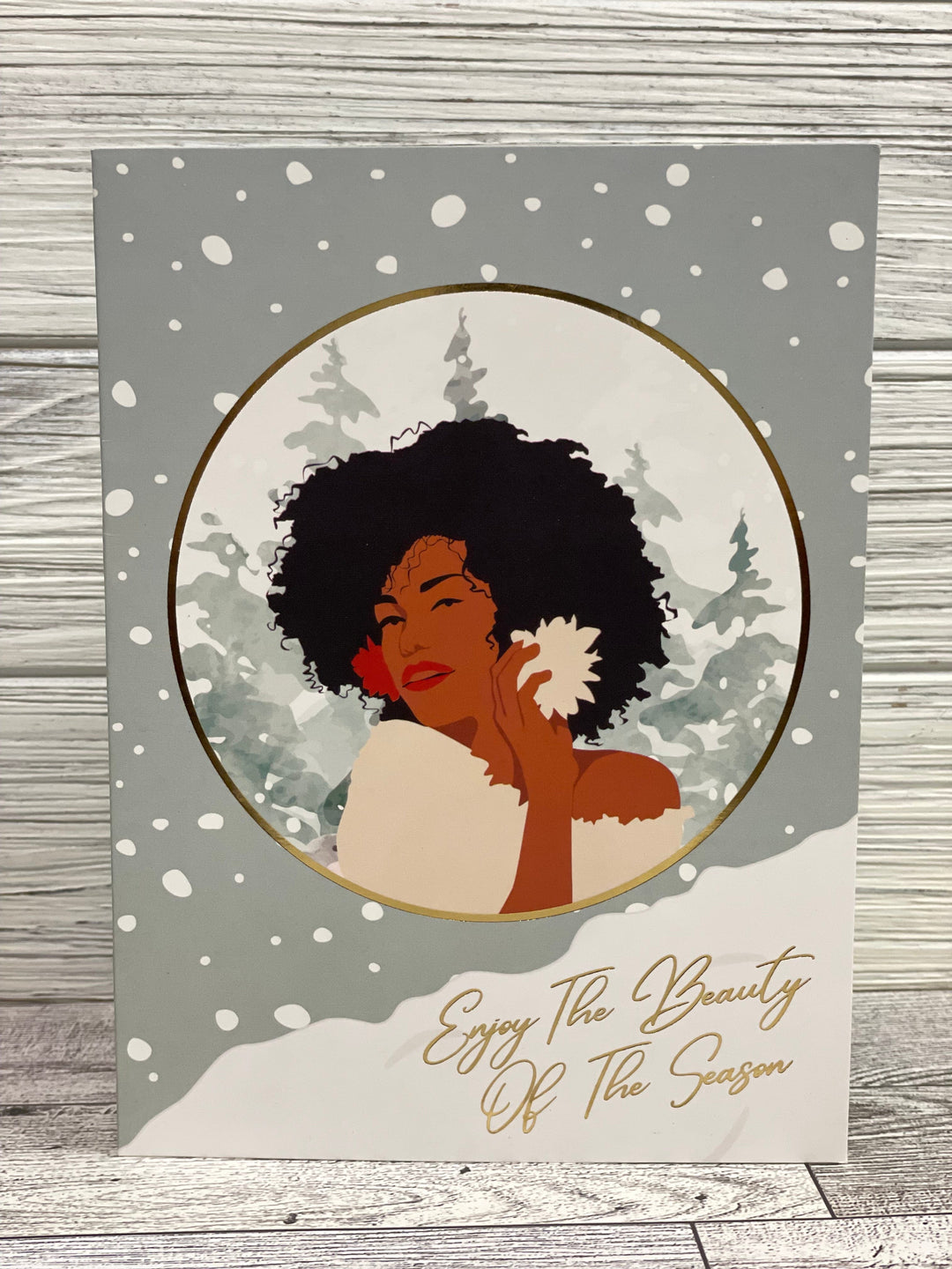 Enjoy the Beauty of the Season: African American Christmas Card Box Set