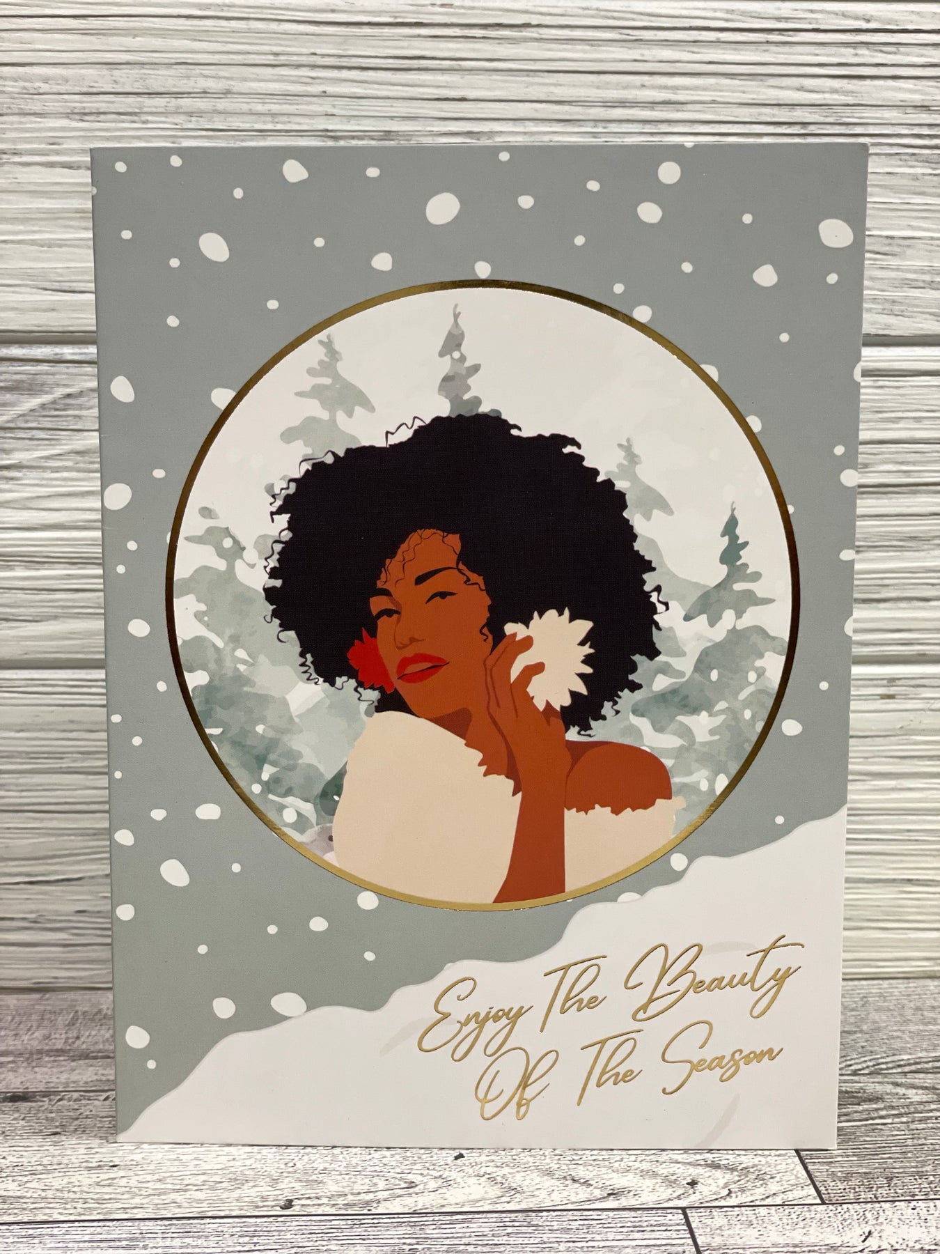 5 of 5: Enjoy the Beauty of the Season: African American Christmas Card Box Set