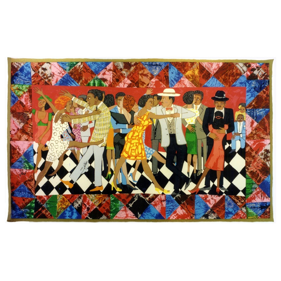 Faith Ringgold Boxed Notecard Set: Sunflower Quilting Bee (Card 3)