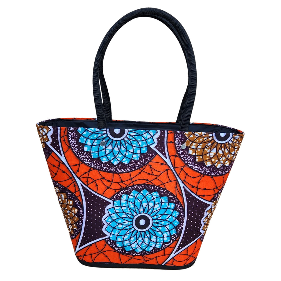 Femi: Authentic African Malagasy Tote Bag