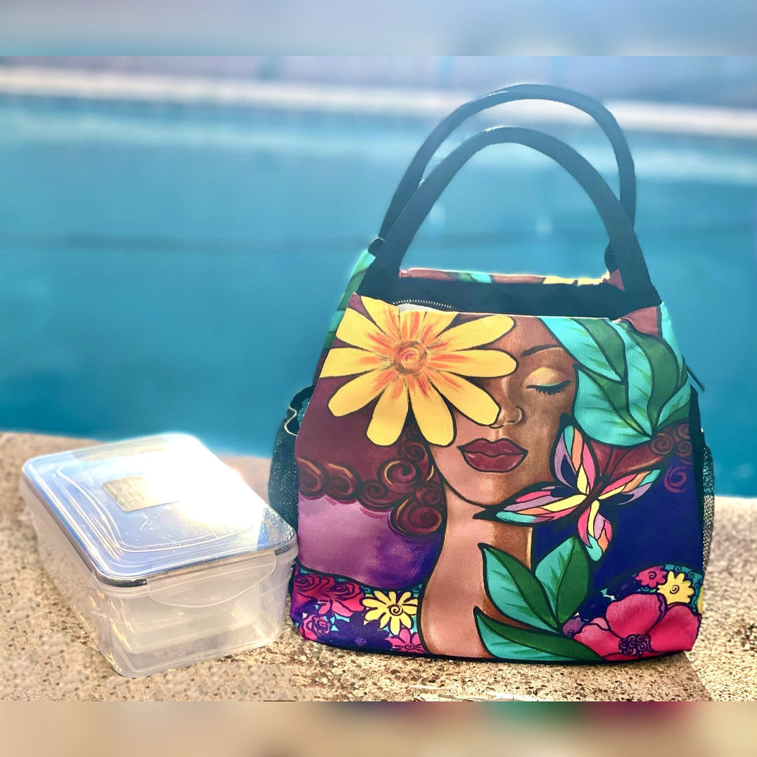 Garden Spirit Insulated Lunch Bag Set with Food Containers