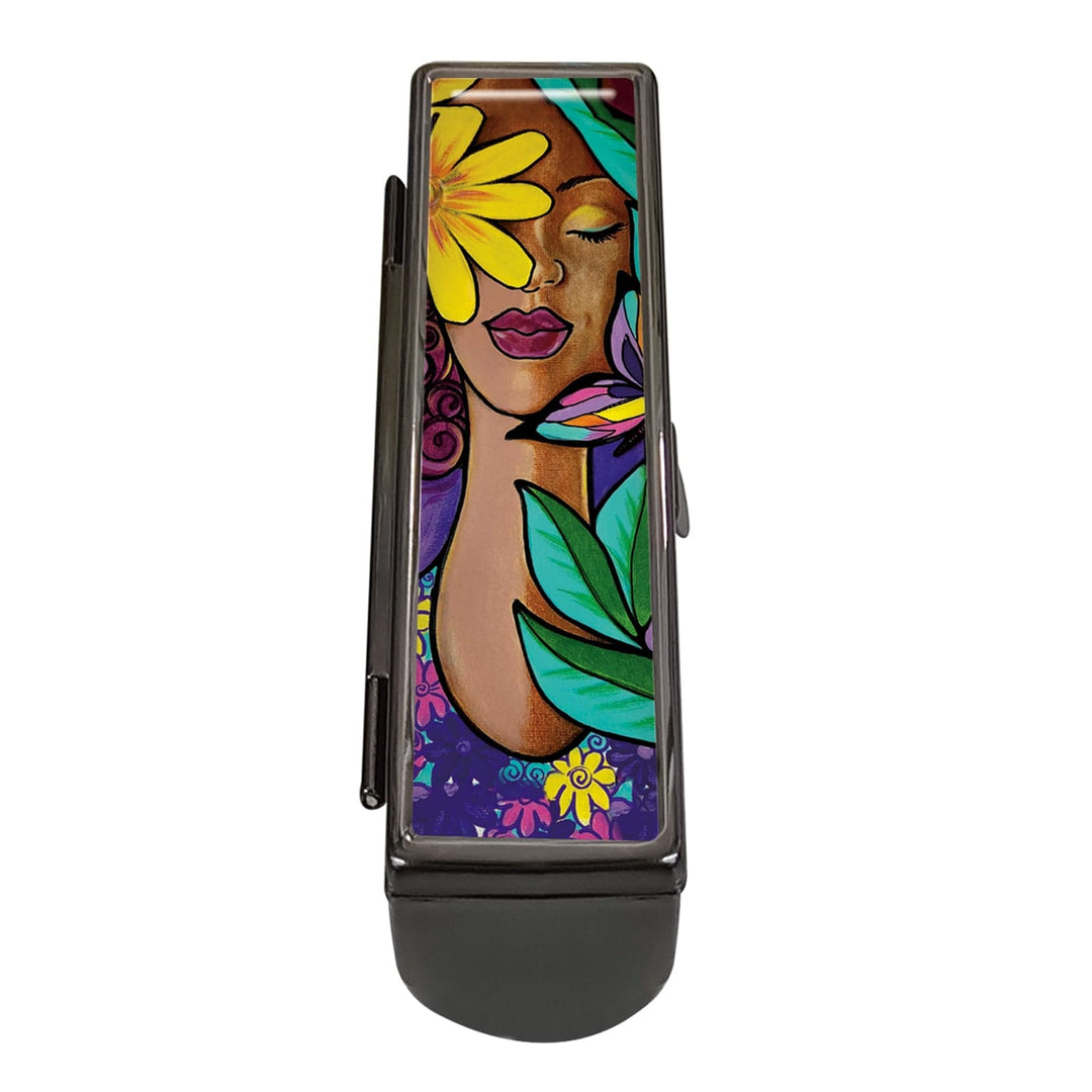 Garden Spirit by Pamela Hills: African American Lipstick Mirror Case