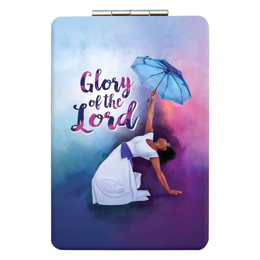 Glory of the Lord by Greg Perkins: African American Compact/Pocket Mirror