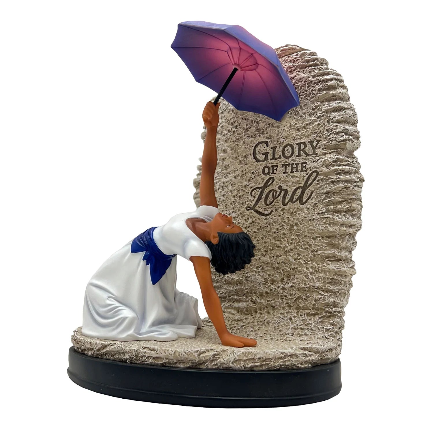 2 of 6: Glory of the Lord: African American Praise Dancer Figurine