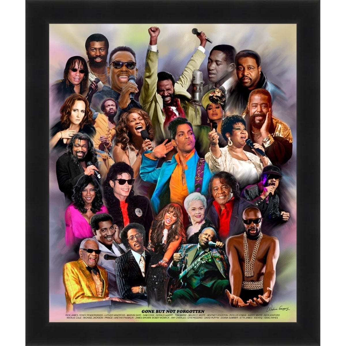 Gone But Not Forgotten: Great R&B and Soul Singers by Wishum