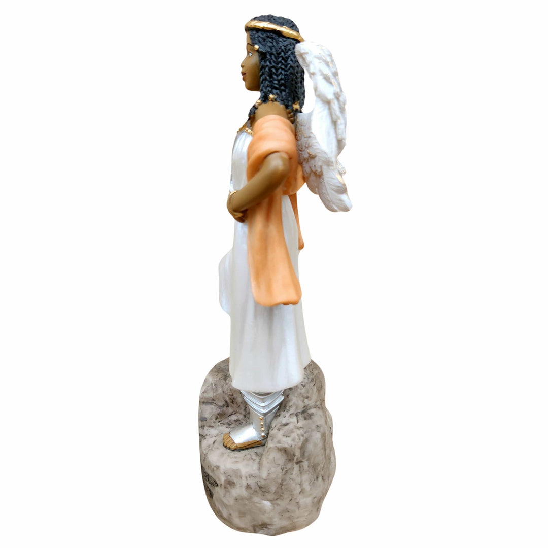 Gospel of Peace: African American Angelic Figurine (Armor of the Lord Series)