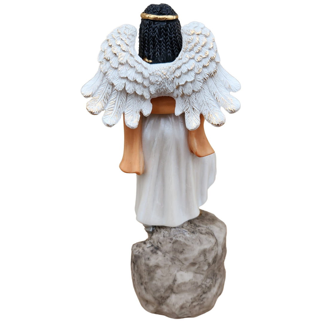 Gospel of Peace: African American Angelic Figurine (Armor of the Lord Series)