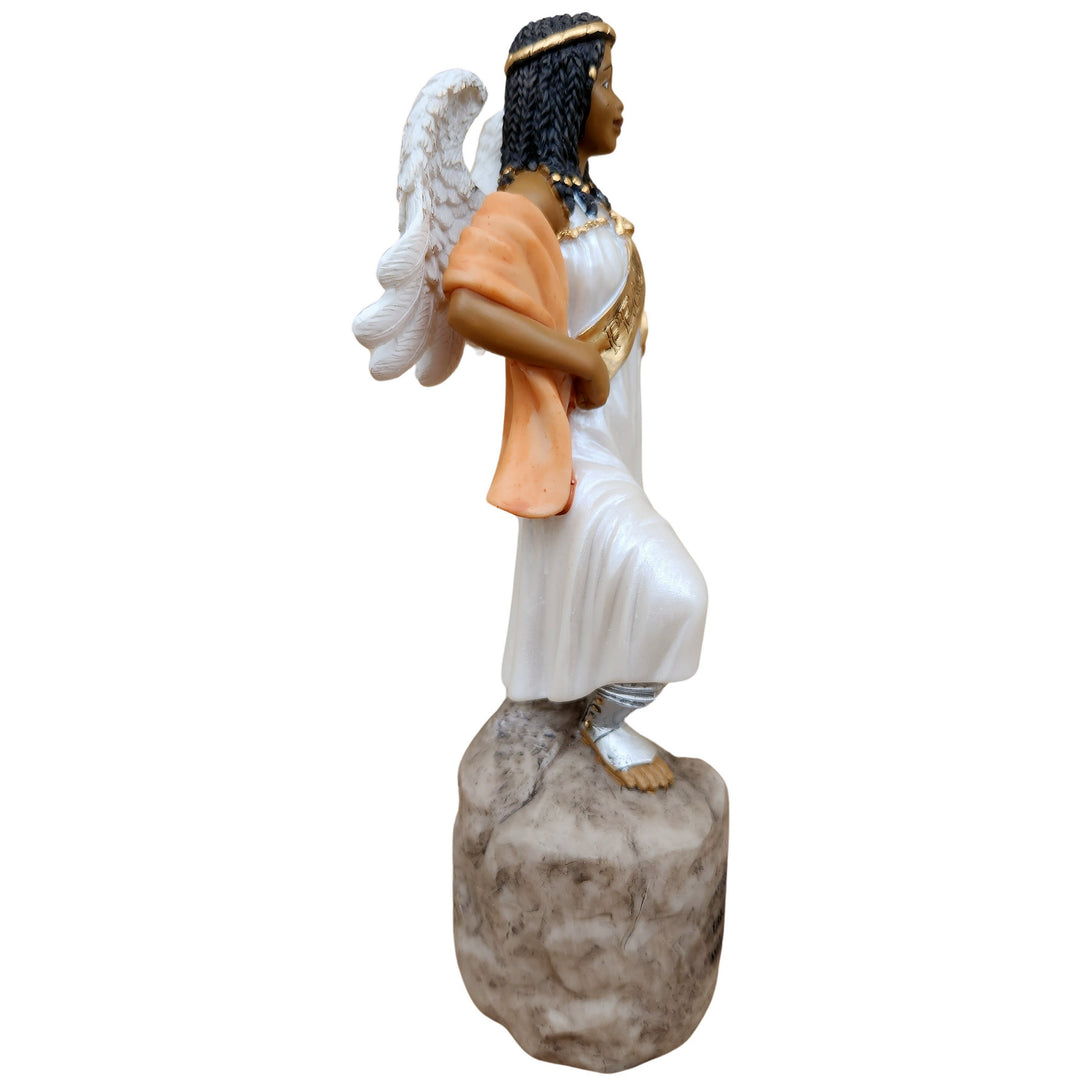 Gospel of Peace: African American Angelic Figurine (Armor of the Lord Series)