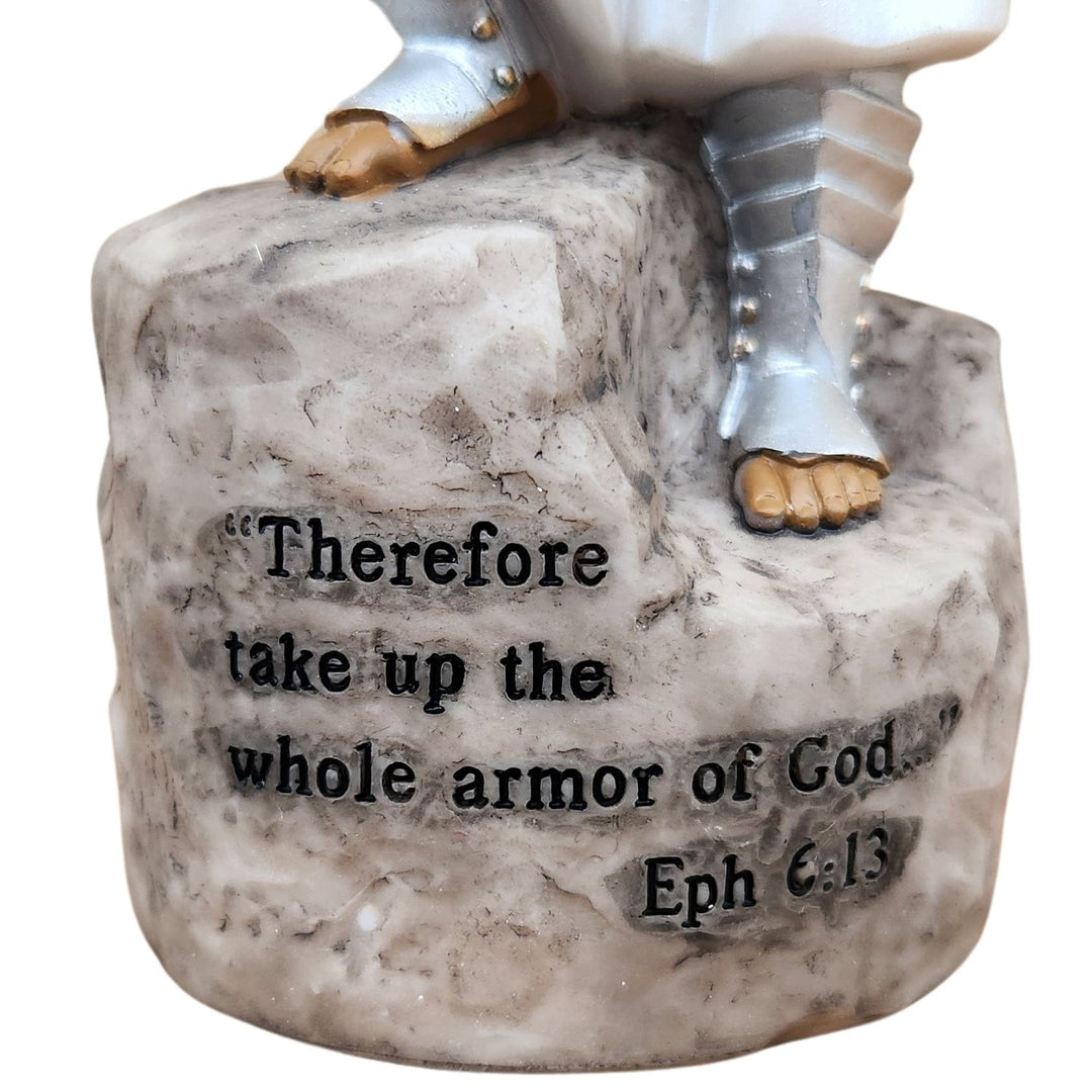 Gospel of Peace: African American Angelic Figurine (Armor of the Lord Series)