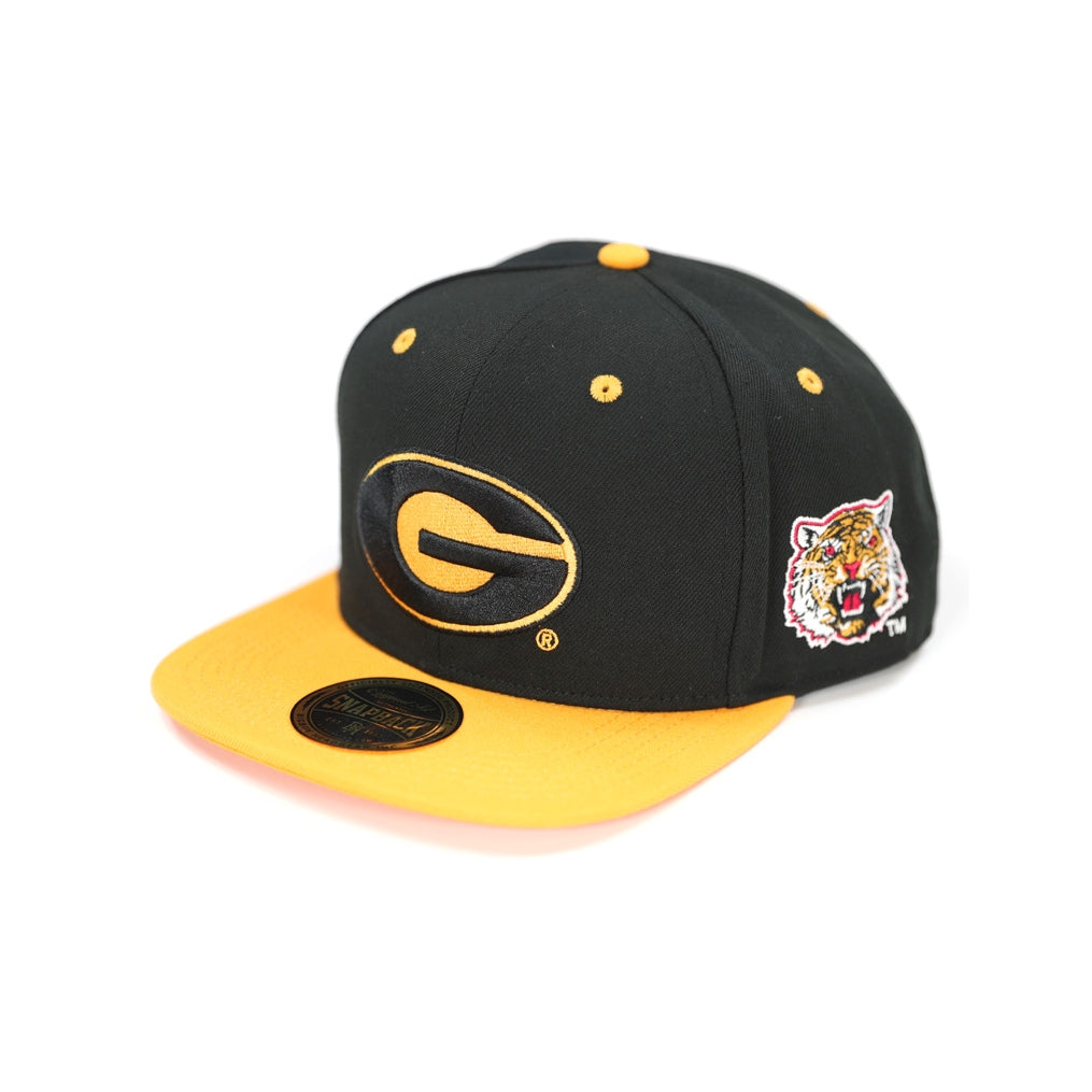 1 of 2: Grambling State University Tigers Baseball Cap-Hats-Big Boy Headgear-The Black Art Depot