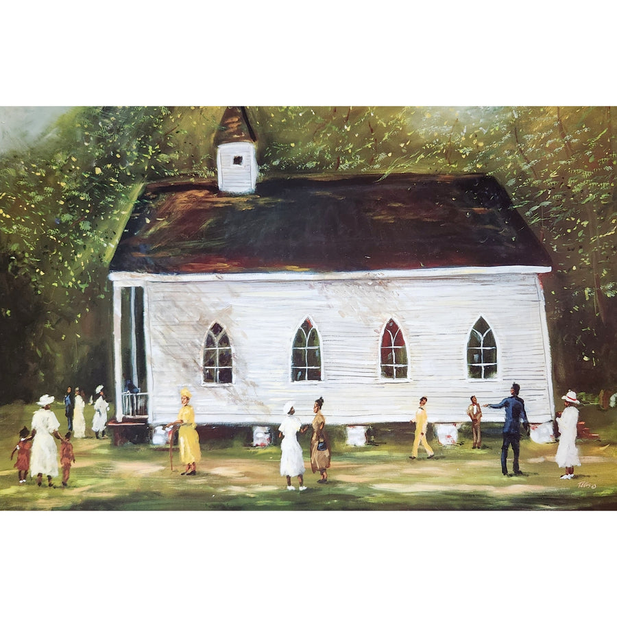 Grandma's Church by Ted Ellis