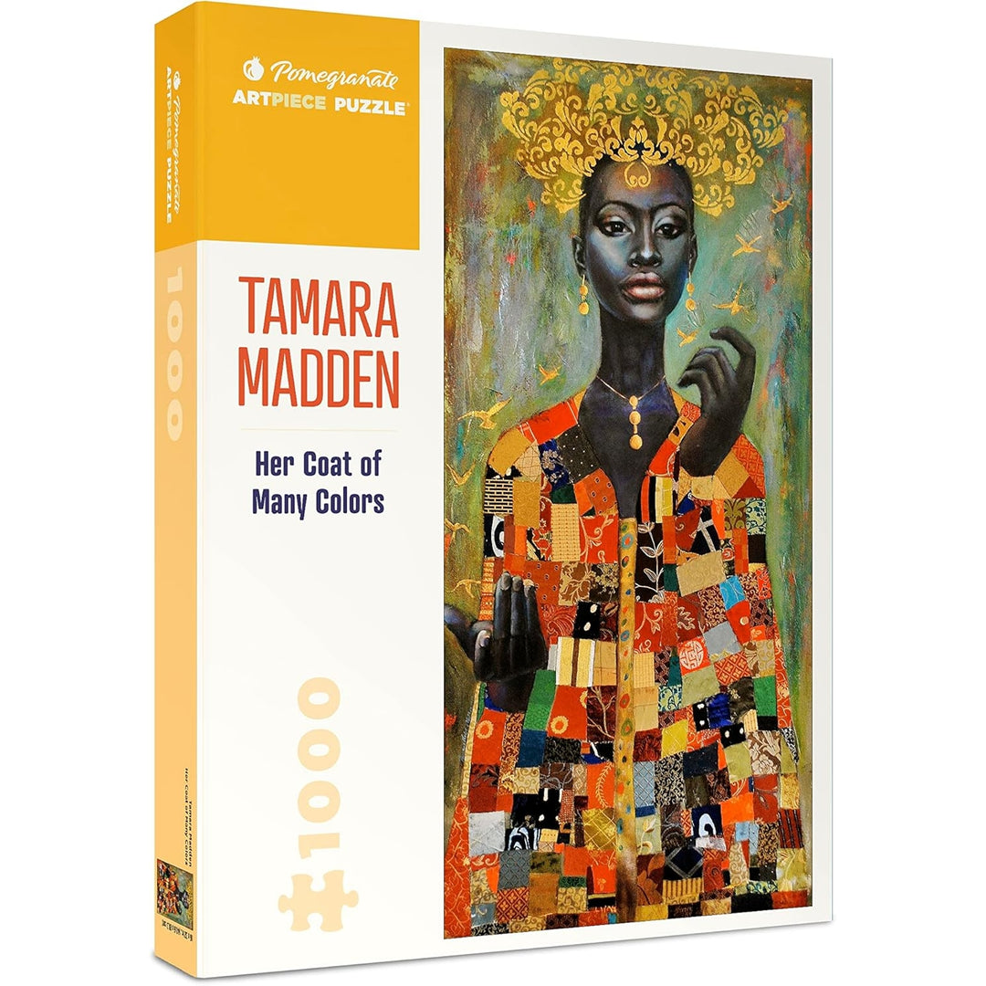 Her Coat of Many Colors by Tamara Madden: African American Jigsaw Puzzle (Main)