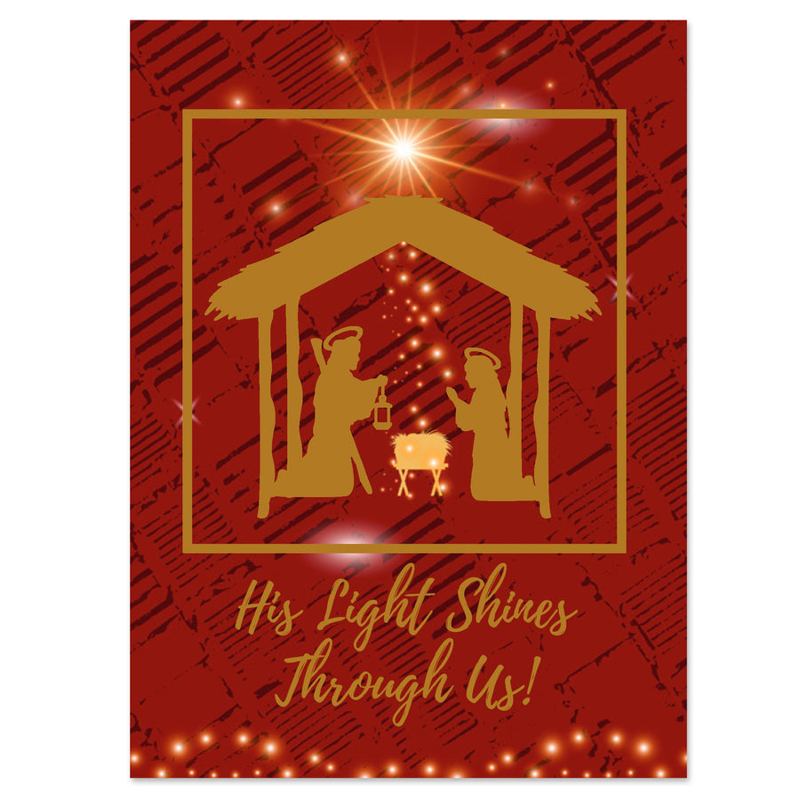 His Light Shines: African American Christmas Card Box Set